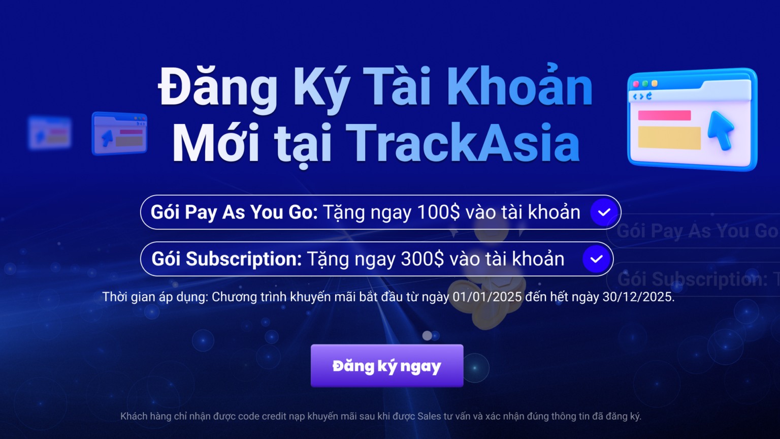 Ưu đãi “khủng” từ TrackAsia: Đăng ký ngay, nhận ngàn ưu đãi!